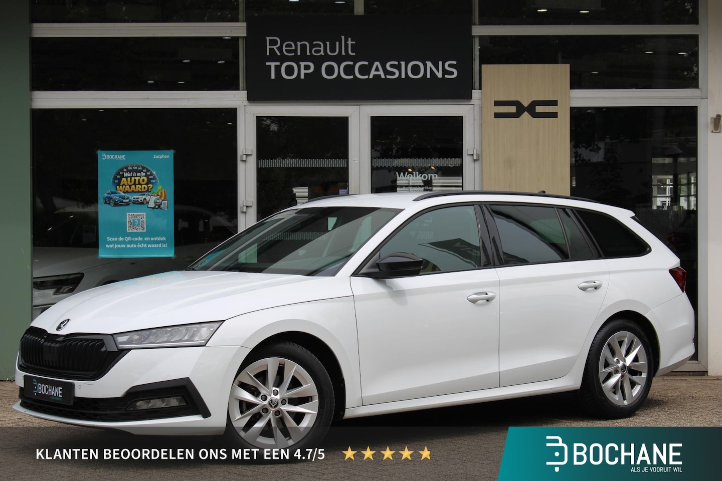 Skoda Octavia Combi - 1.0 e-TSI Sport Business | Trekhaak | Cruise Control | Climate Control - AutoWereld.nl