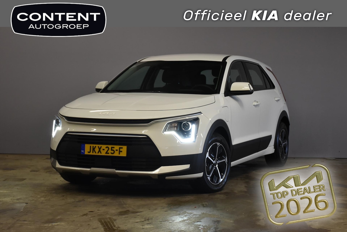 Kia Niro - 1.6 GDi Plug-in Hybrid DynamicLine |Carplay |Camera |Cruise |25dkm! - AutoWereld.nl
