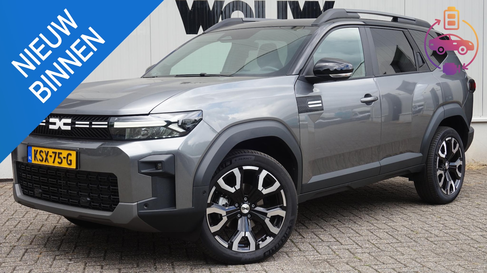 Dacia Bigster - 1.8 Hybrid 155 Launch Edition | Panoramadak | Elektr Achterklep | 360 Camera | Voorruit- S - AutoWereld.nl