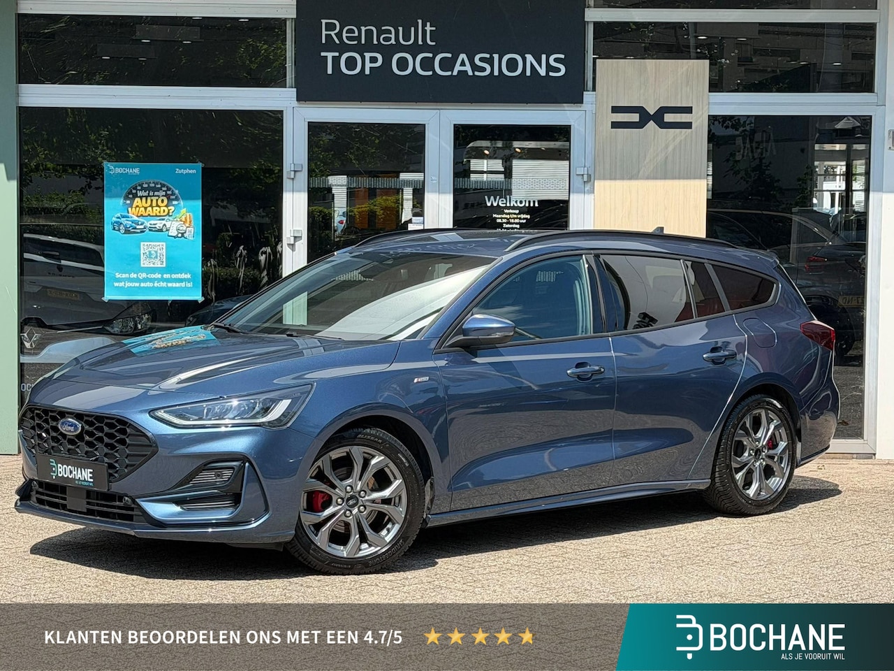 Ford Focus Wagon - 1.0 EcoBoost Hybrid ST Line X Automaat | Navigatiesysteem | Achterruitrij Camera | Parkeer - AutoWereld.nl
