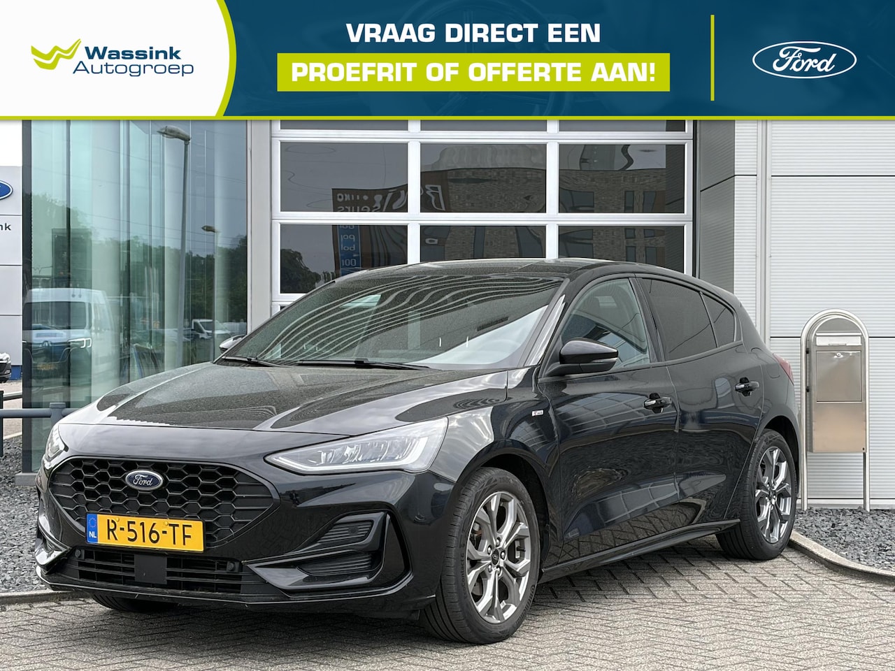 Ford Focus - 1.0 EcoBoost Hybrid ST Line Style | Airco | Carplay | Navigatie | - AutoWereld.nl