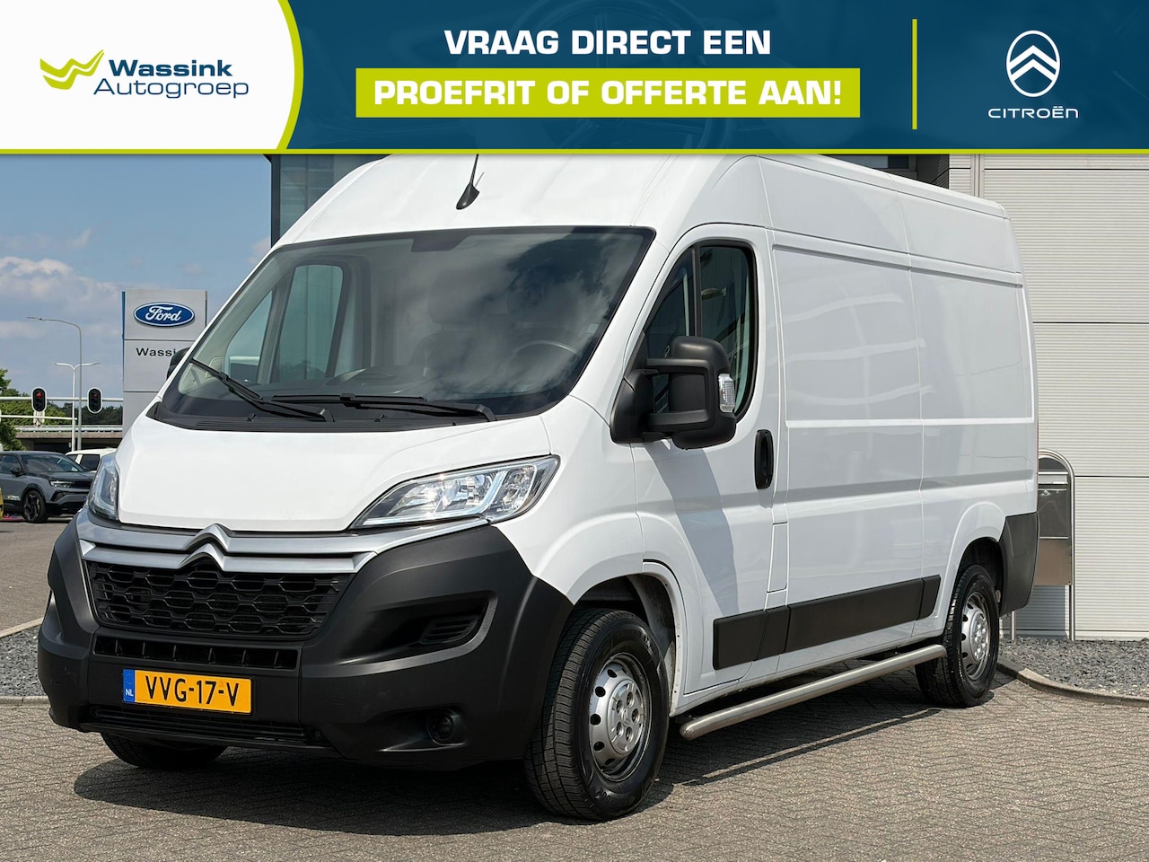 Citroën Jumper - 2.2 BlueHDi 120 L2H2 3.0t Trekhaak I Multimedia scherm I Side Bars I - AutoWereld.nl