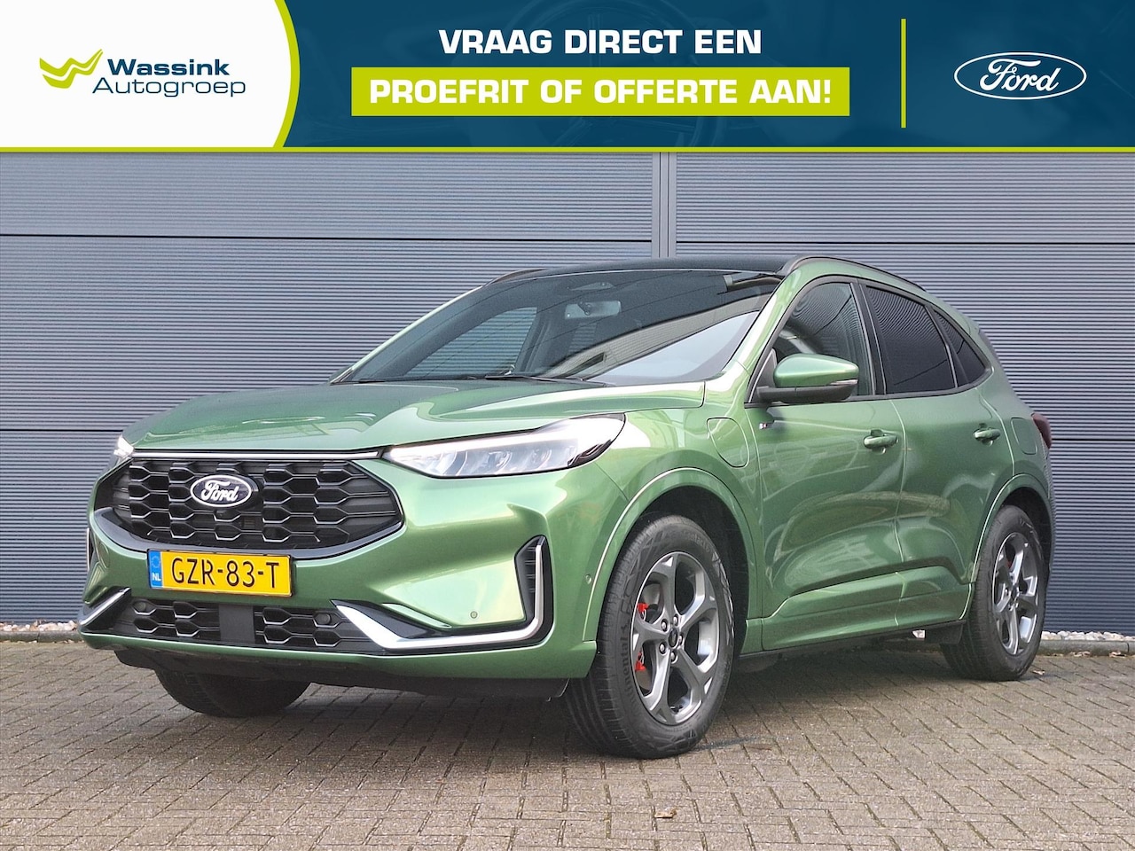 Ford Kuga - ST-Line X PHEV 243pk | Trekhaak I 360° Camera | Panoramisch Schuif-/kanteldak | Adaptive C - AutoWereld.nl