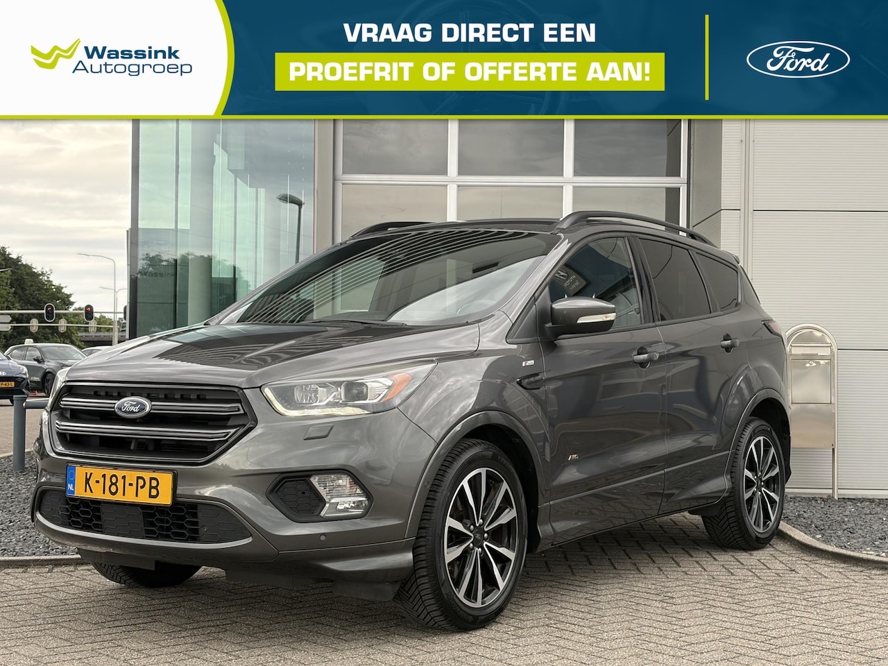 Ford Kuga - 1.5 EcoBoost ST-line Automaat 4WD Trekhaak | All season | Leder/alcantara | Winter pack | - AutoWereld.nl
