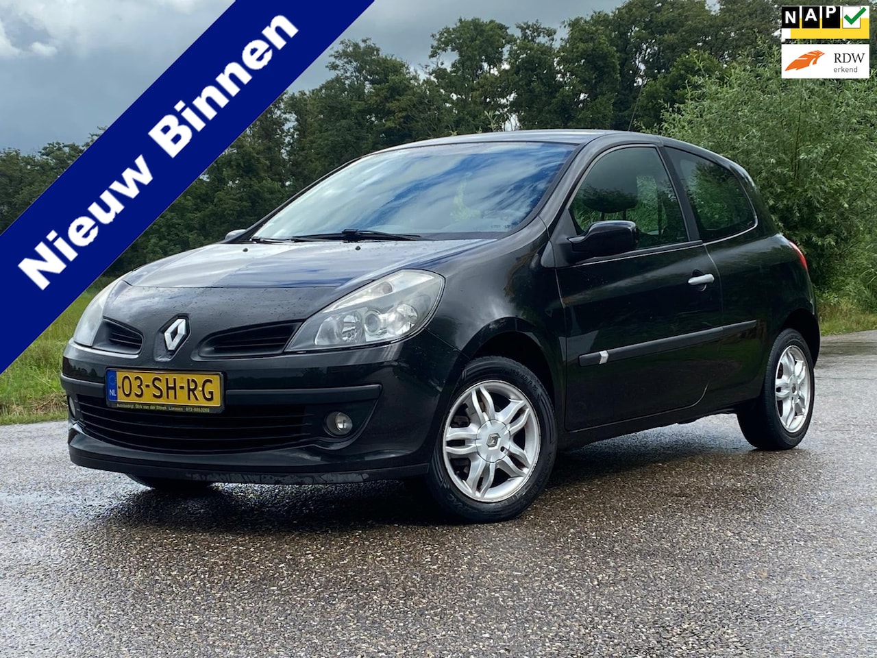 Renault Clio - 1.6-16V Dynamique Luxe Airco 2e Eigenaar 15" Velgen Nieuwe APK Elektrisch pakket Cruise Co - AutoWereld.nl