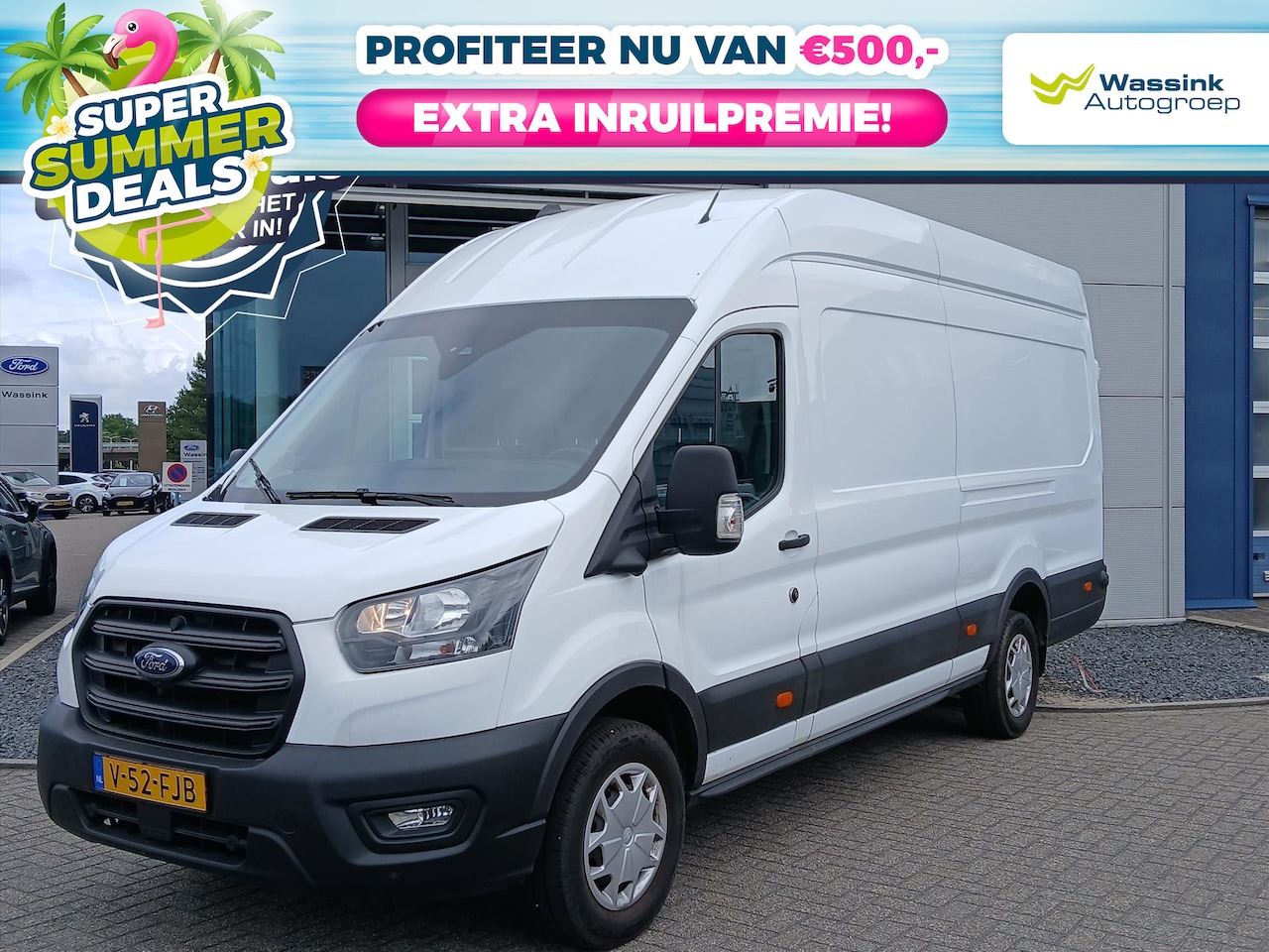 Ford Transit - GB 350 L4H3 TDCi 105pk RWD Trend Summer Deal I Navigatie | Achteruitrij camera | - AutoWereld.nl