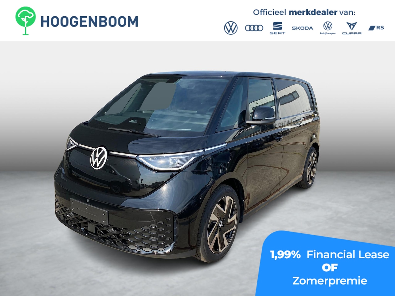 Volkswagen ID. Buzz Cargo - Bedrijfswagens Bulli Limited Edition 250 kW (340 pk) 4MOTION | schuifdeur rechts met sluit - AutoWereld.nl