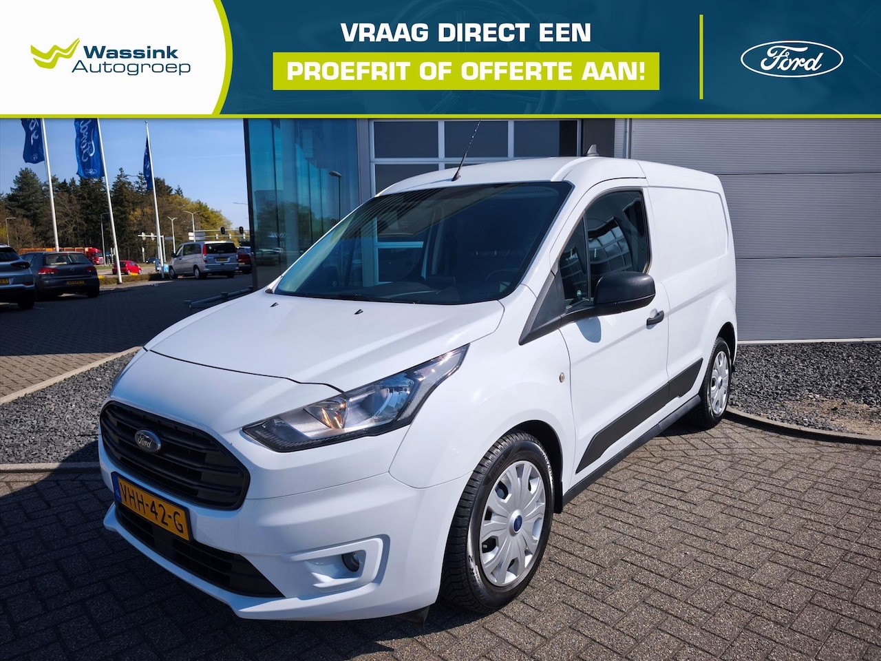 Ford Transit Connect - 220 L1 1.5 TDCI 100pk Automaat Trend | Navigatie | Betimmering | Voorruitverwarming | Came - AutoWereld.nl