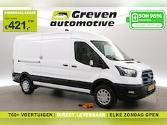Ford E-Transit - L3H2 68 kWh 184PK | Snelladen | SOH 96% | Clima | Cruise | 360° | Carplay | 3 Zits | Navi