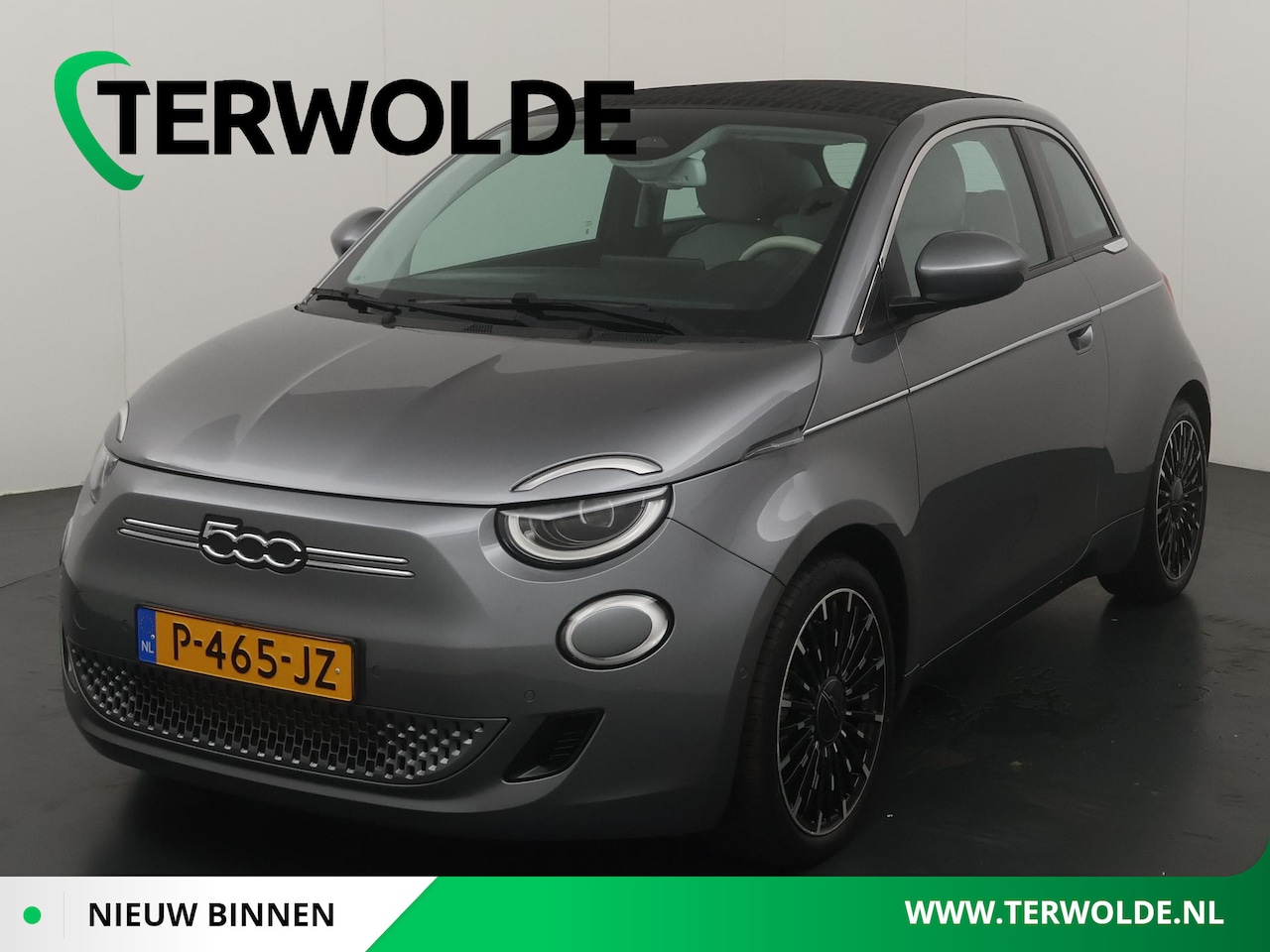 Fiat 500 C - La Prima 42 kWh | Stoelverw. | Parkeercamera | - AutoWereld.nl