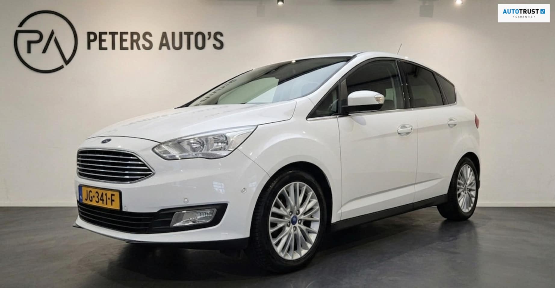 Ford C-Max - 1.0 Titanium Park ass/Stoel-stuurverwarming/trekhaak - AutoWereld.nl