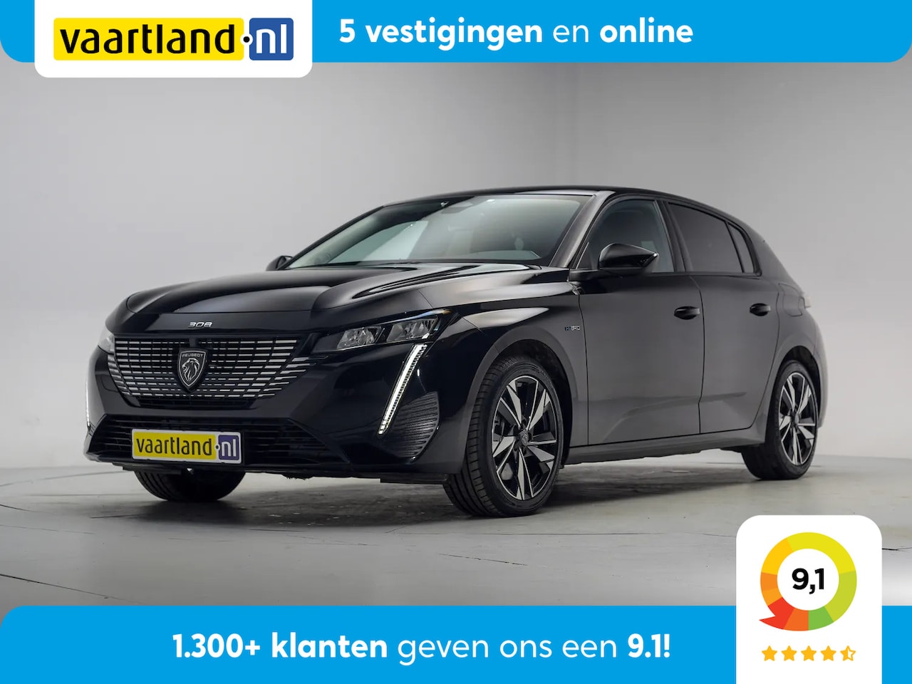 Peugeot 308 - B 1.6 HYBRID 180 E AUTO 8 ALLURE berline h - AutoWereld.nl