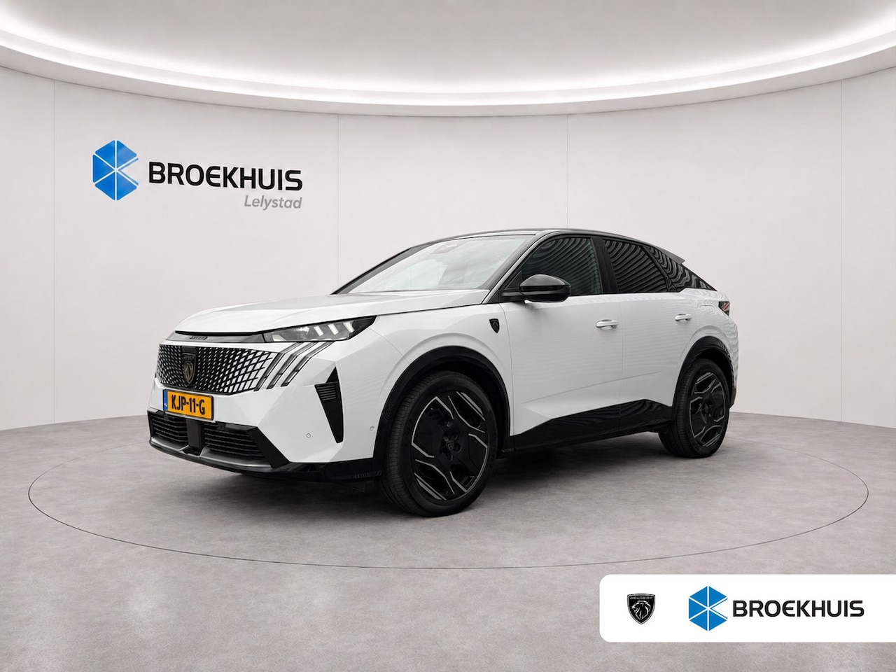 Peugeot e-3008 - 73KWH GT AVANTAGE 214PK / NAVI / LEDER / CLIMA / FULL-LED / 20" LMV / KEYLESS / WARMTEPOMP - AutoWereld.nl