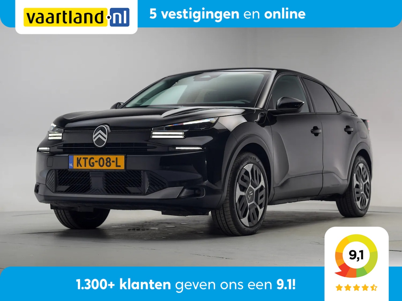 Citroën C4 - You 50kWh 3-fase [ LED Navi Apple / Android Camera Climate ] - AutoWereld.nl
