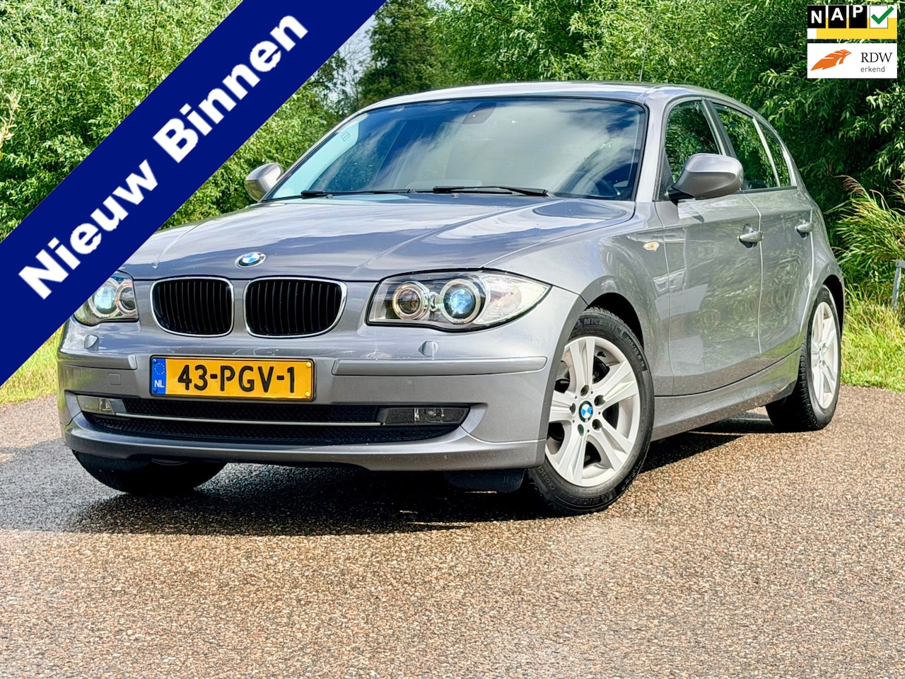 BMW 1-serie - 118i EffDyn. Ed. Business Line Ultimate Edition Clima Navi Cruise Control Dealer Onderhoud - AutoWereld.nl