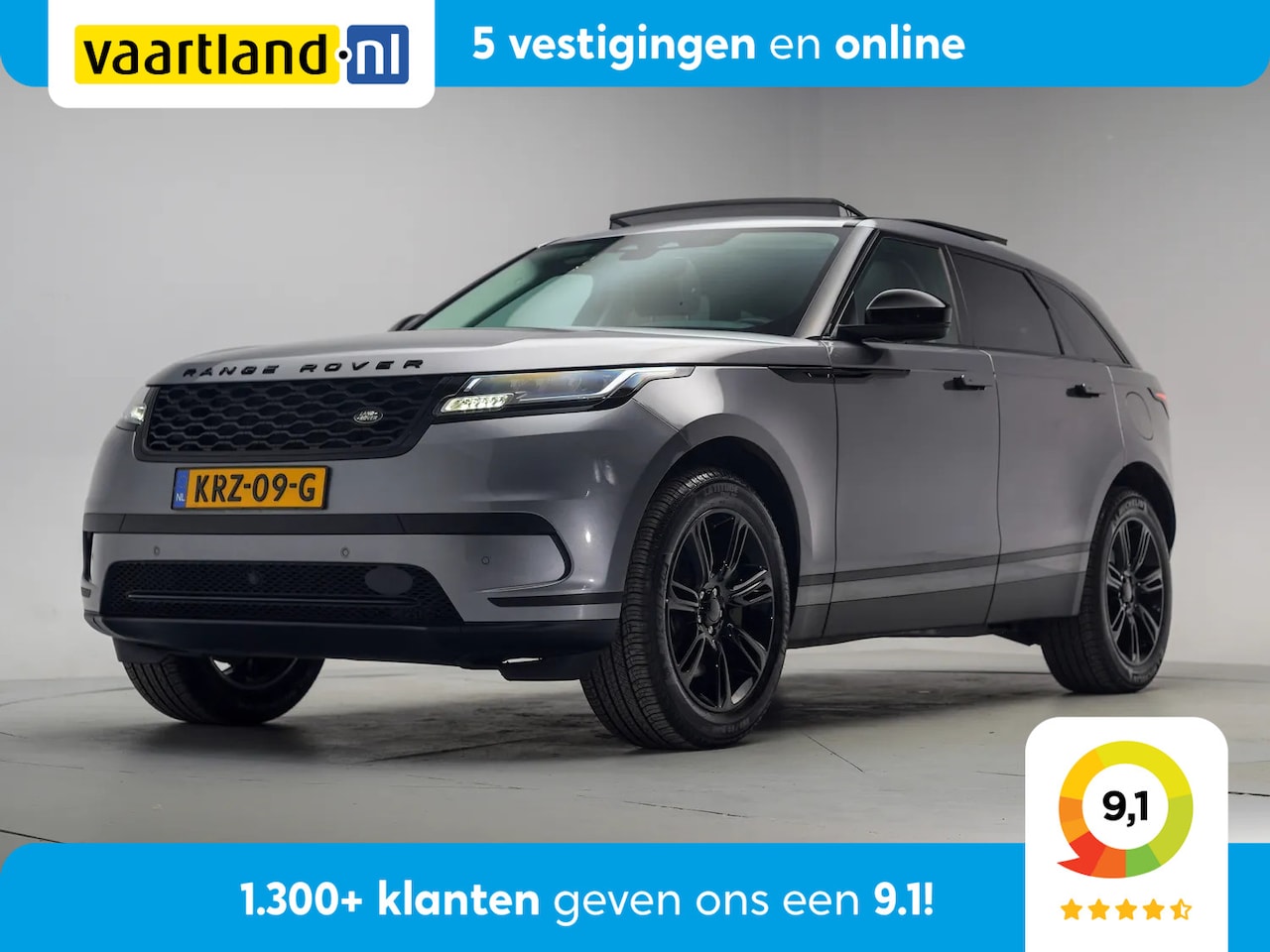 Land Rover Range Rover Velar - p400e 4WD S Aut. [ Panoramadak Camera Stoelverwarming ] - AutoWereld.nl