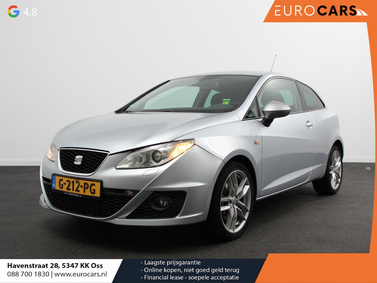 SEAT Ibiza - 1.4 TSI 150pk FR Automaat Climate Control Cruise Control Lichtmetalen Velgen Parkeer Senso - AutoWereld.nl