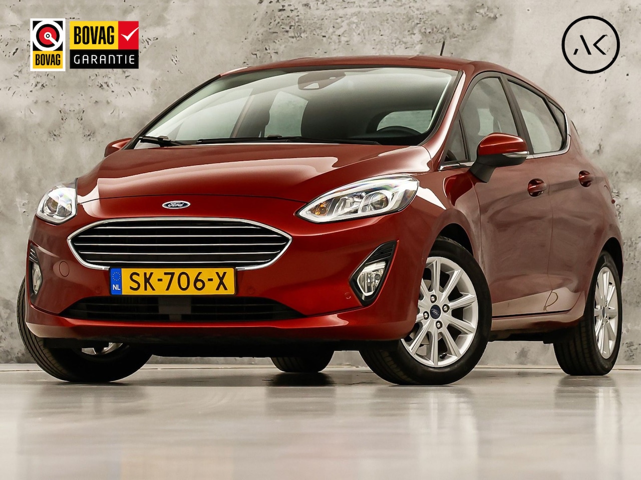 Ford Fiesta - 1.0 EcoBoost Titanium (APPLE CARPLAY, GROOT NAVI, CLIMATE, CAMERA, KEYLESS, SPORTSTOELEN, - AutoWereld.nl