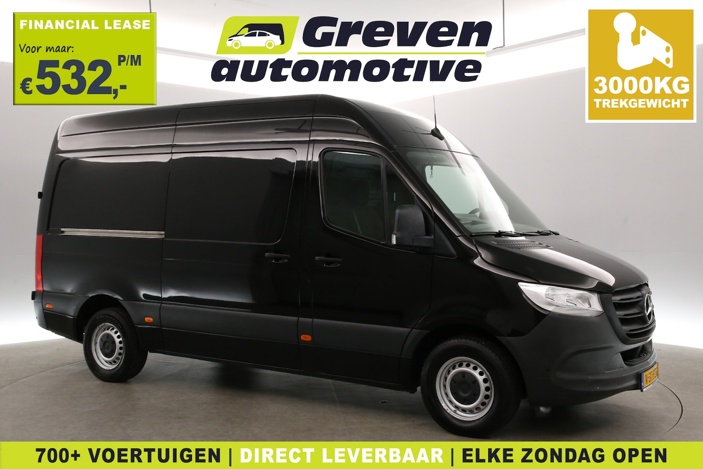 Mercedes-Benz Sprinter - 2.2 CDI L2H2 164PK | 3500kg Trekgew. | Automaat | Trekhaak | Airco | Cruise | Camera | Car - AutoWereld.nl