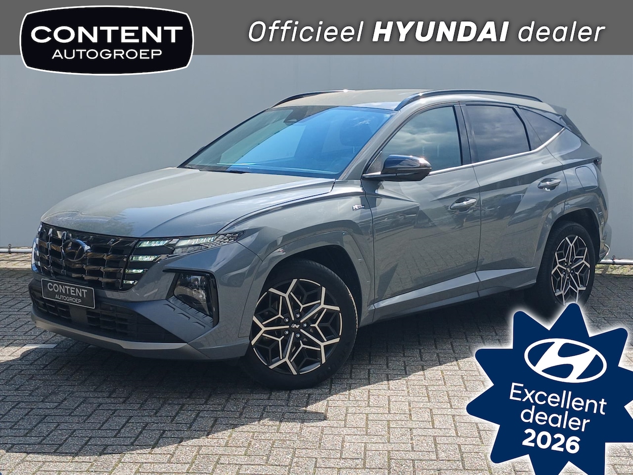 Hyundai Tucson - 1.6 HEV N Line Edititon / Navi / Cruise / Clima / Stoelverwarming - AutoWereld.nl