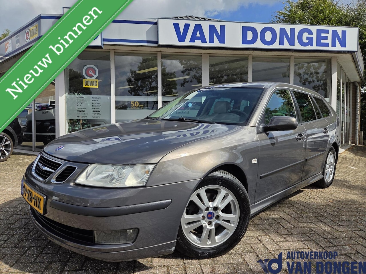 Saab 9-3 Sport Estate - 1.8t Linear | Automaat / Trekhaak | Hirsch 195PK | NL-Auto - AutoWereld.nl