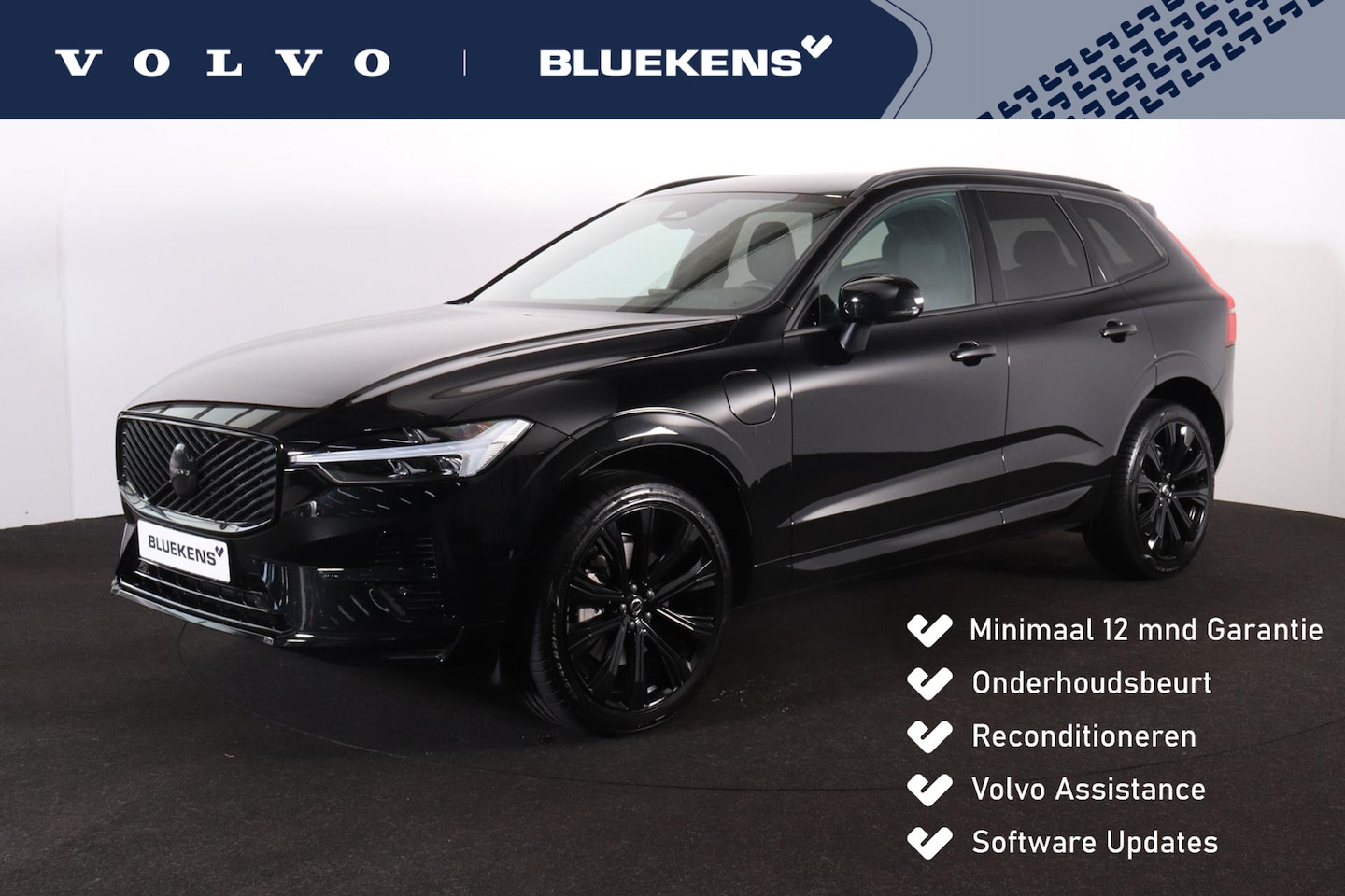 Volvo XC60 - 2.0 T6 Plug-in hybrid AWD Essential - Black Edition - Fiscale waarde € 64.581 - IntelliSaf - AutoWereld.nl