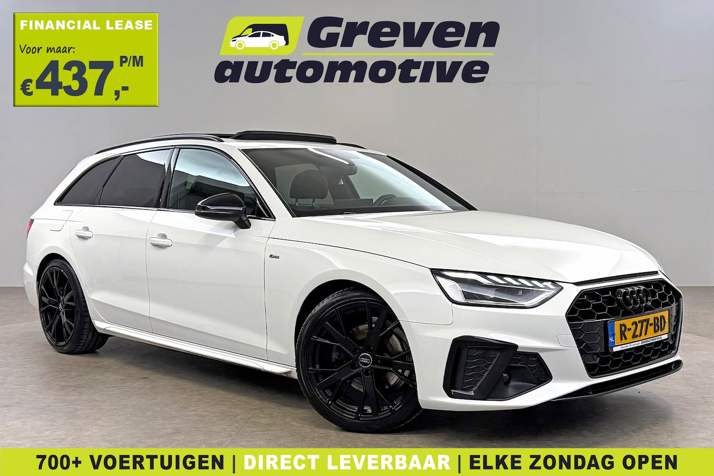 Audi A4 - 35 TFSI S-Line Competition | Black Edition | Pano | Camera | Virtual | Sfeer | Trekhaak | - AutoWereld.nl