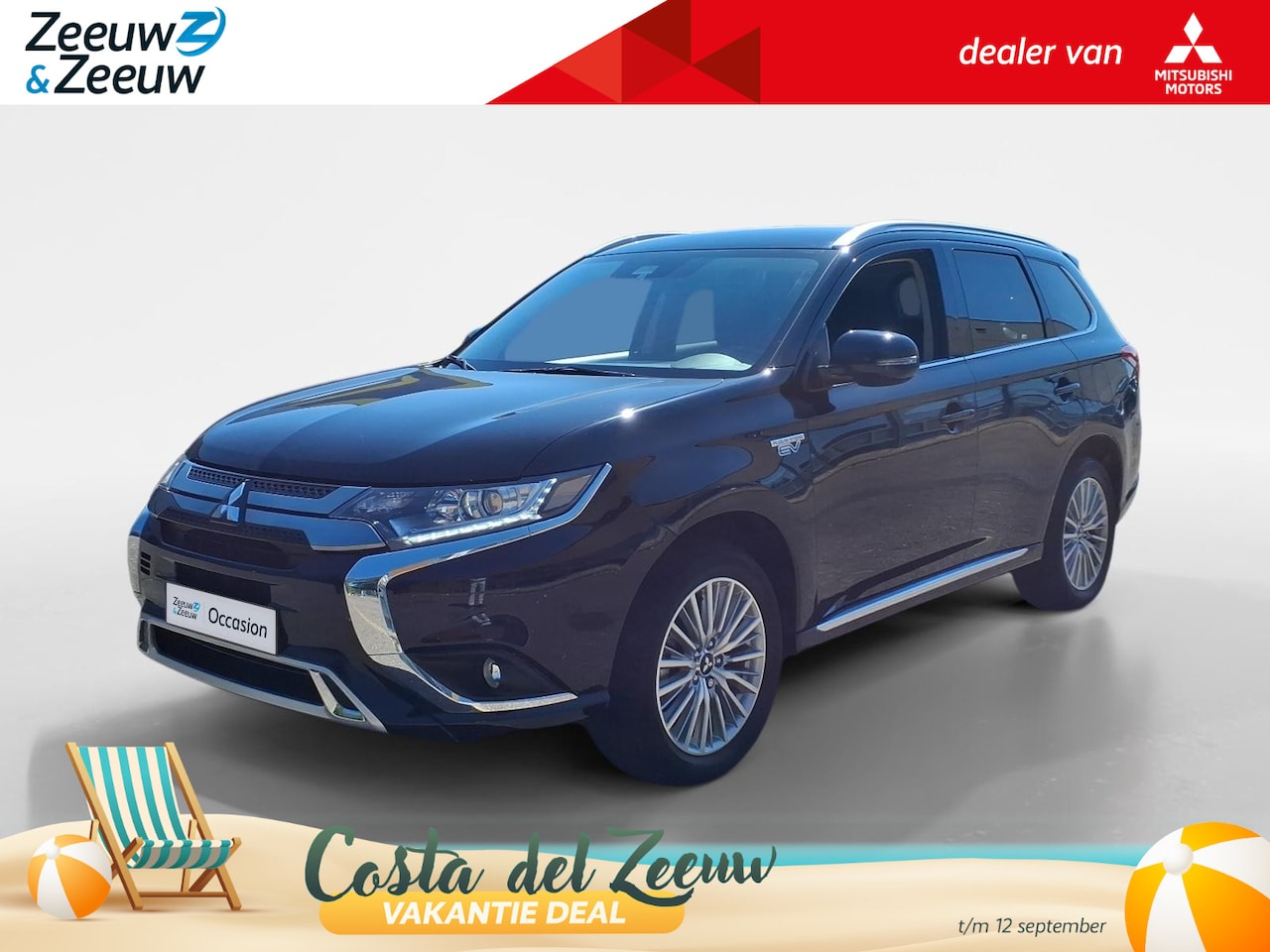 Mitsubishi Outlander - 2.4 PHEV Pure Automaat | Airco/Ecc | Android/Apple carplay | Trekhak | PDC/Camera | Stoel - AutoWereld.nl