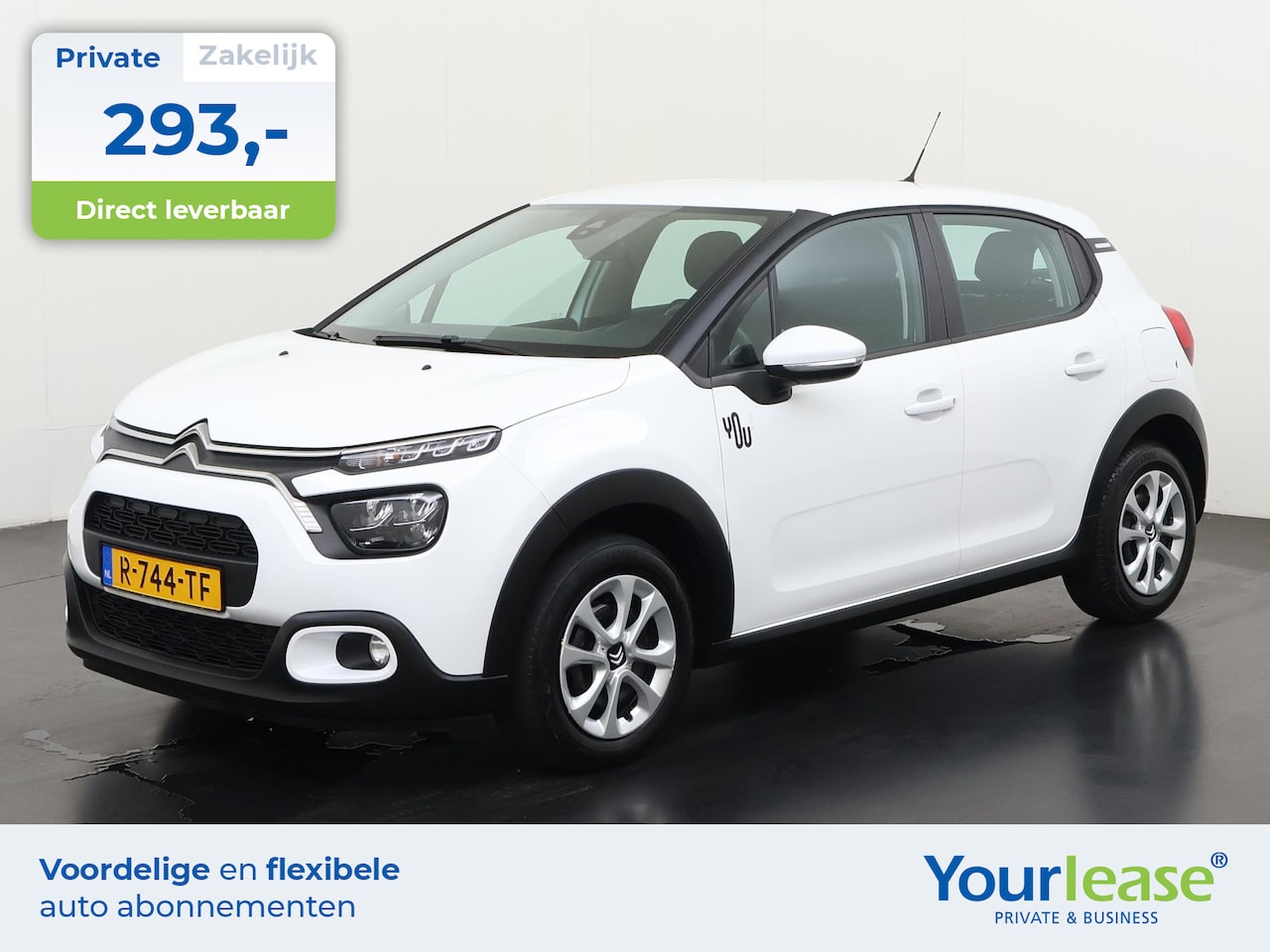 Citroën C3 - 1.2 PureTech You | All-in 293,- Private Lease | Direct uit voorraad - AutoWereld.nl