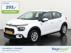 Citroën C3 - 1.2 PureTech You | All-in 293, - Private Lease | Direct uit voorraad