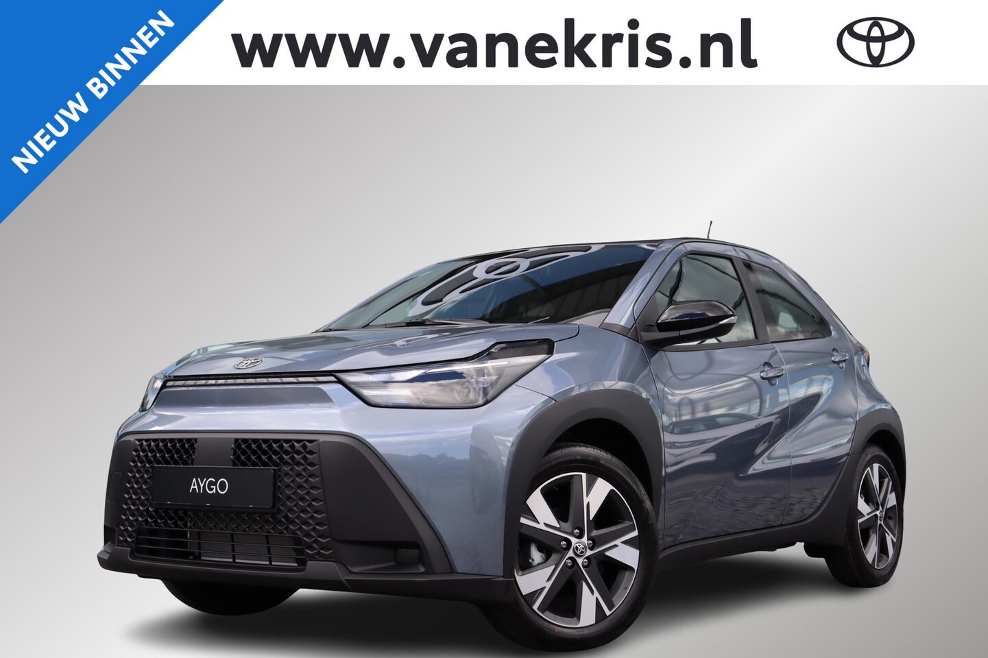 Toyota Aygo X - Hybrid 115 play Go Pack, LM velgen - AutoWereld.nl