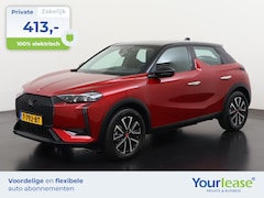 DS 3 - 3 E-Tense Performance Line 54 kWh | All-in 413, - Private Lease | Direct uit voorraad