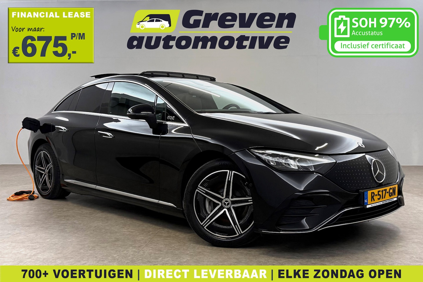 Mercedes-Benz EQE - 350+ Launch Edition AMG Line 91 kWh | Snelladen | SOH 97% | Pano | Virtual | Camera | Burm - AutoWereld.nl