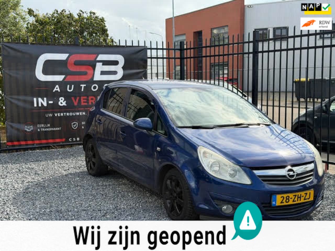 Opel Corsa - 1.4-16V Enjoy Clima Scherm Volle-Automaat KOOPJE!! - AutoWereld.nl