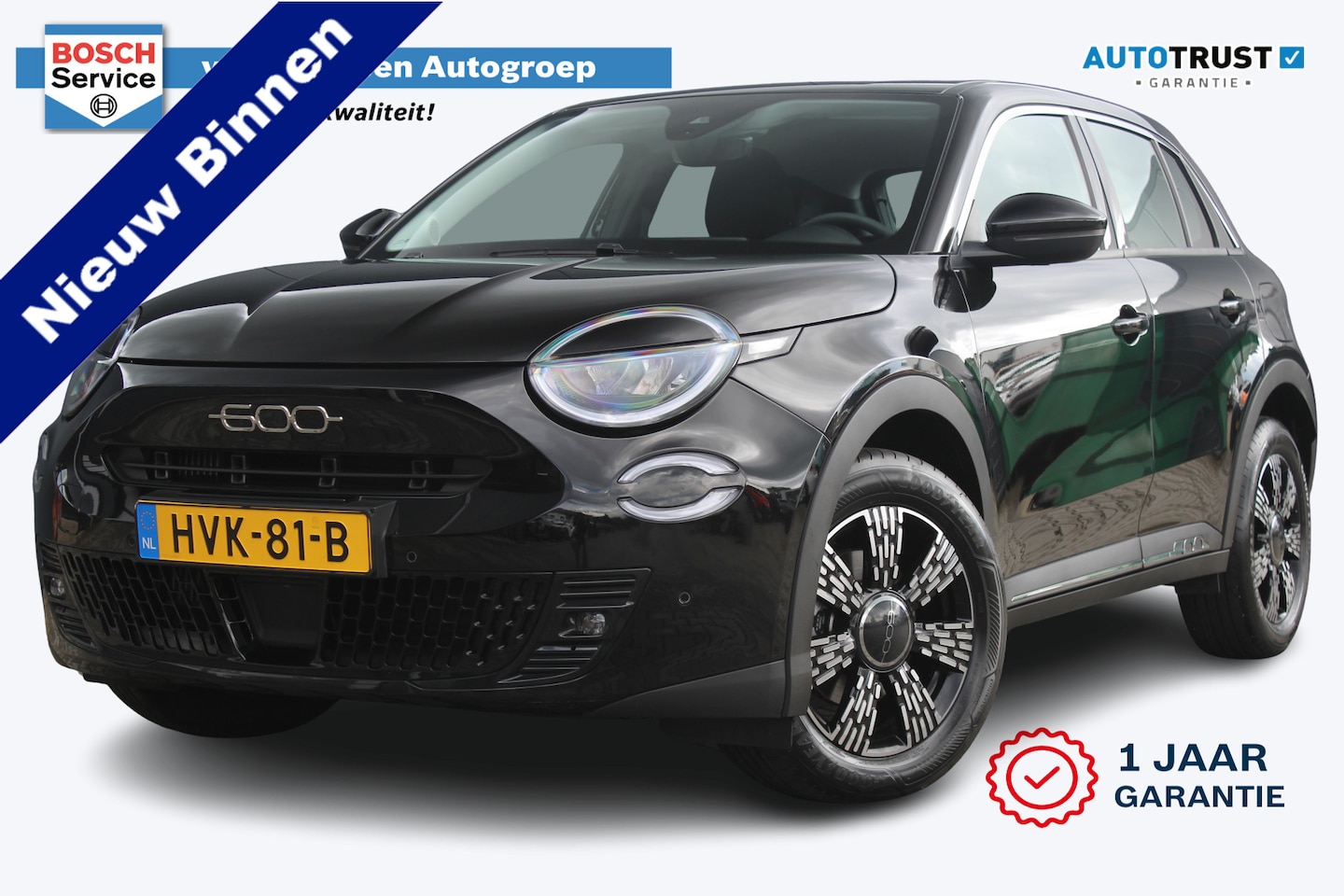 Fiat 600 - 1.2 Hybrid Pop | Incl. 12 maanden garantie | Voorstoelen verwarmd | Apple carplay/Android - AutoWereld.nl