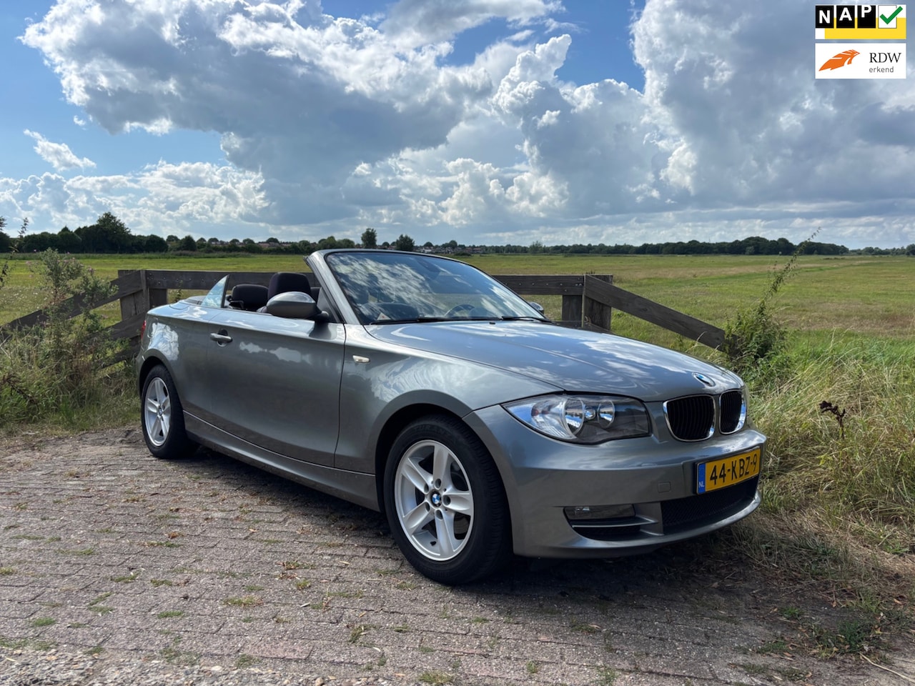 BMW 1-serie Cabrio - 118i Executive 118i Executive, Lage KM Stand - AutoWereld.nl
