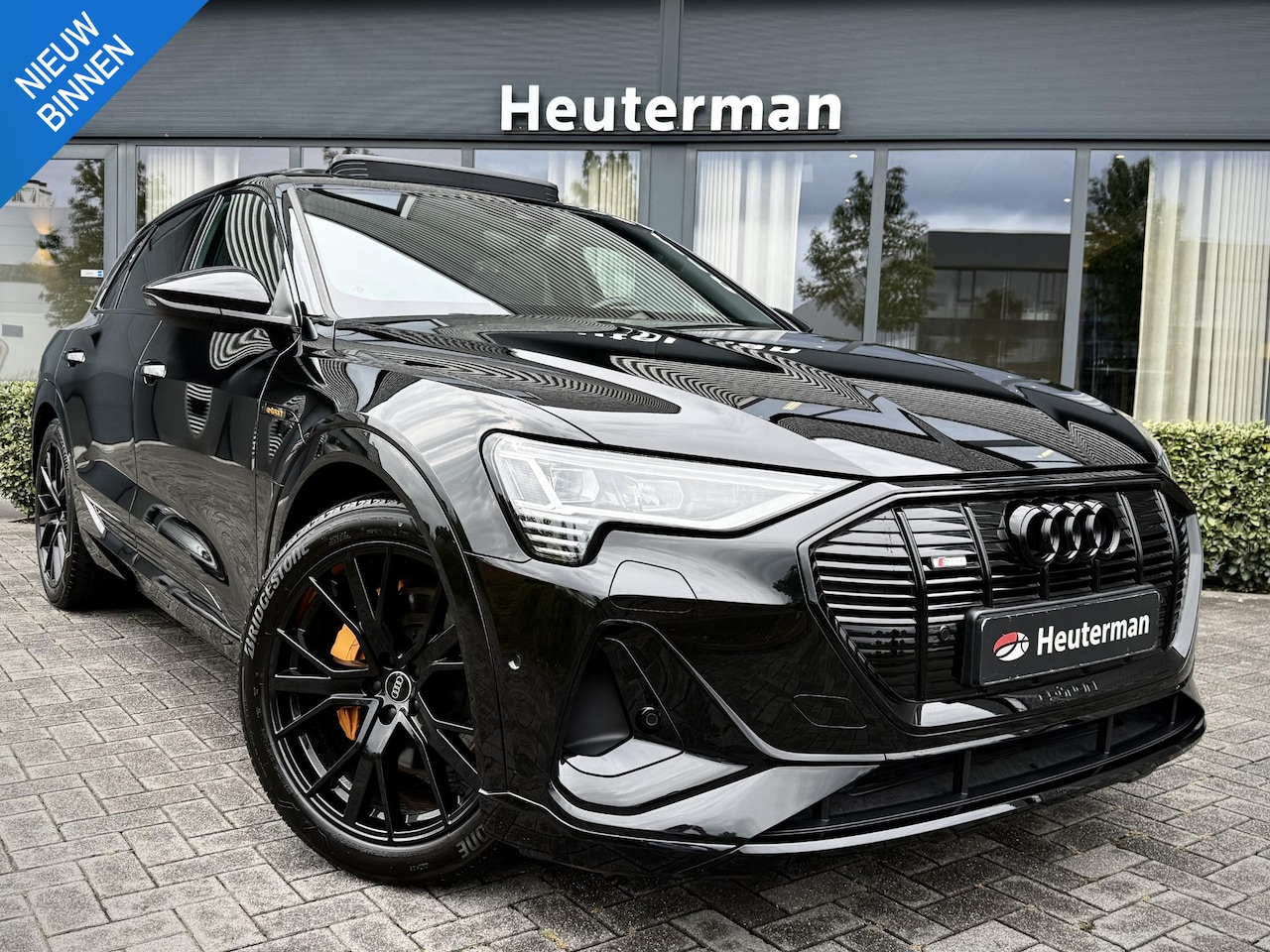 Audi e-tron - 55 quattro S Line Black Edition/Pano/ B&O/97%SOH - AutoWereld.nl