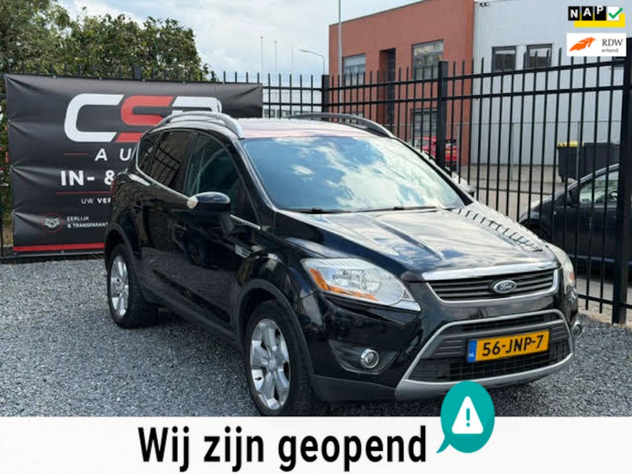 Ford Kuga - 2.5 20V Titanium Clima Navi Leder KOOPJE! AUT!! - AutoWereld.nl