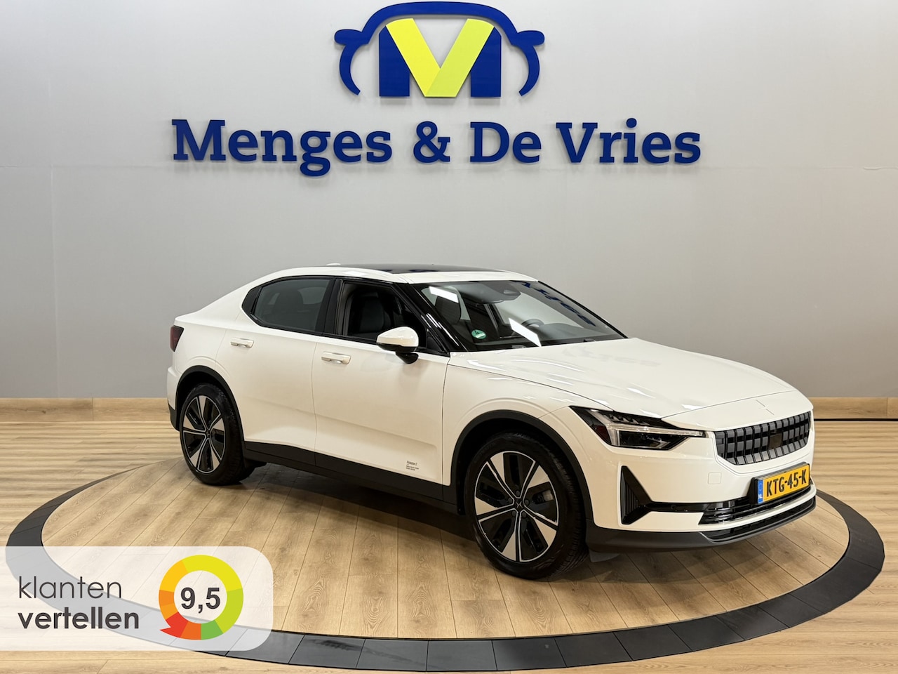 Polestar 2 - Long Range Dual Motor 78 kWh 408 PK SOH 94% | Panorama | Harman Kardon | Camera | Memory | - AutoWereld.nl