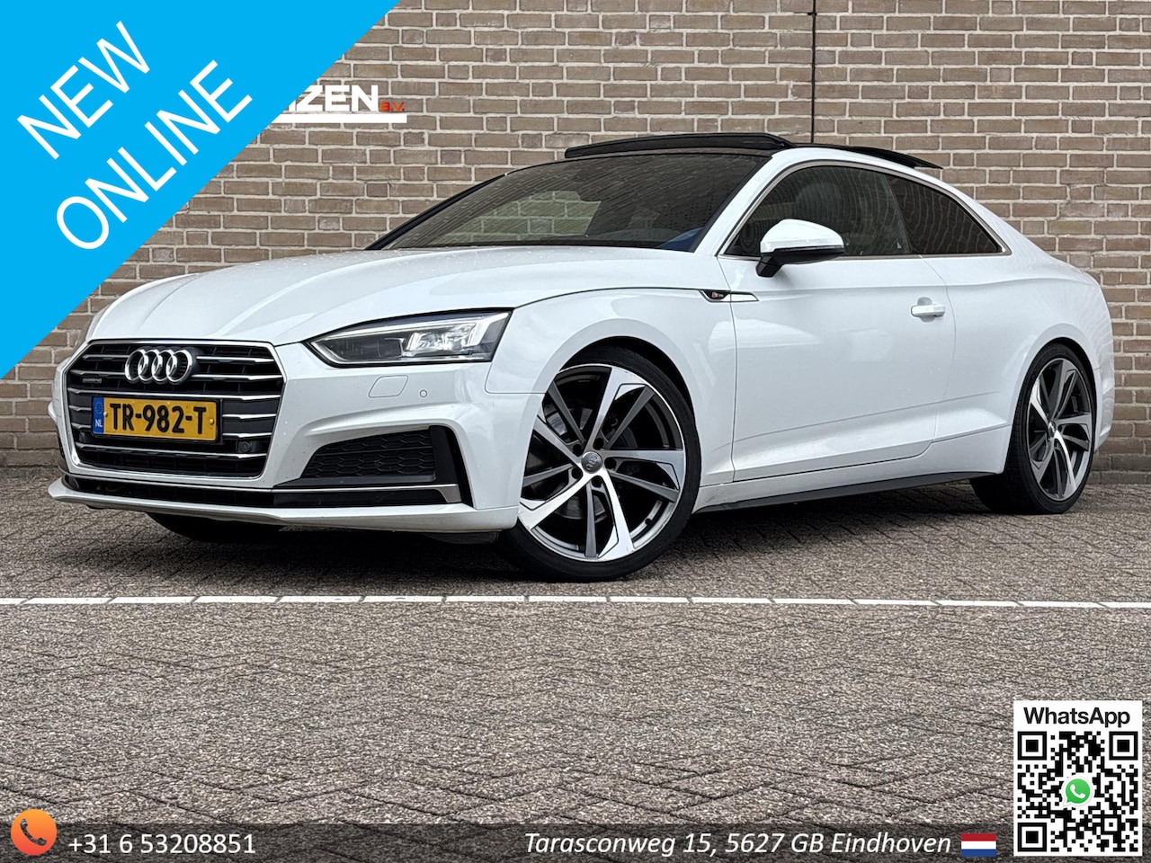 Audi A5 Coupé - 3.0 TDI quattro Design Pro Line Plus | € 14.500,- NETTO! | Automaat | Pano | Leder | Cruis - AutoWereld.nl