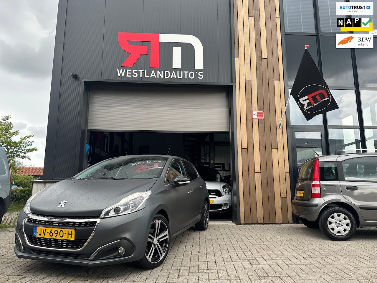 Peugeot 208 - 1.2 PureTech GT-line/Navi/climaatc/nw APK/carbon/achteruitrijcamera/kuipstoelen/LM-velgen/ - AutoWereld.nl