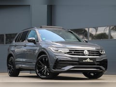 Volkswagen Tiguan - 1.4 TSI eHybrid R-Line |BlackStyle| AdaptivCruise IQDrive AppleCarplay Lederen Zetels Memo
