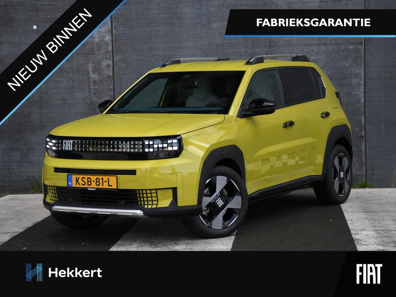 Fiat Grande Panda - La Prima 44kWh 118pk Automaat STOEl/STUURVERWARMING | CRUISE | APPLE CARPLAY | CAMERA | 17 - AutoWereld.nl