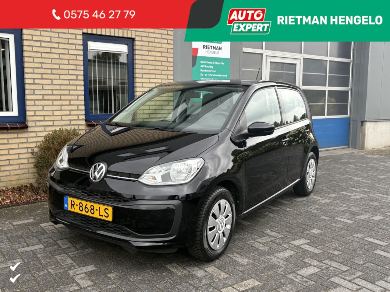 Volkswagen Up! - 1.0 BMT move up! RIJKLAAR | ALL SEASON | BT - AutoWereld.nl
