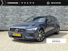 Volvo V60 - 2.0 T8 Plug-in hybrid AWD Ultra Dark | SOH:100% | Trekhaak | Schuif/kantel Panoramadak | H