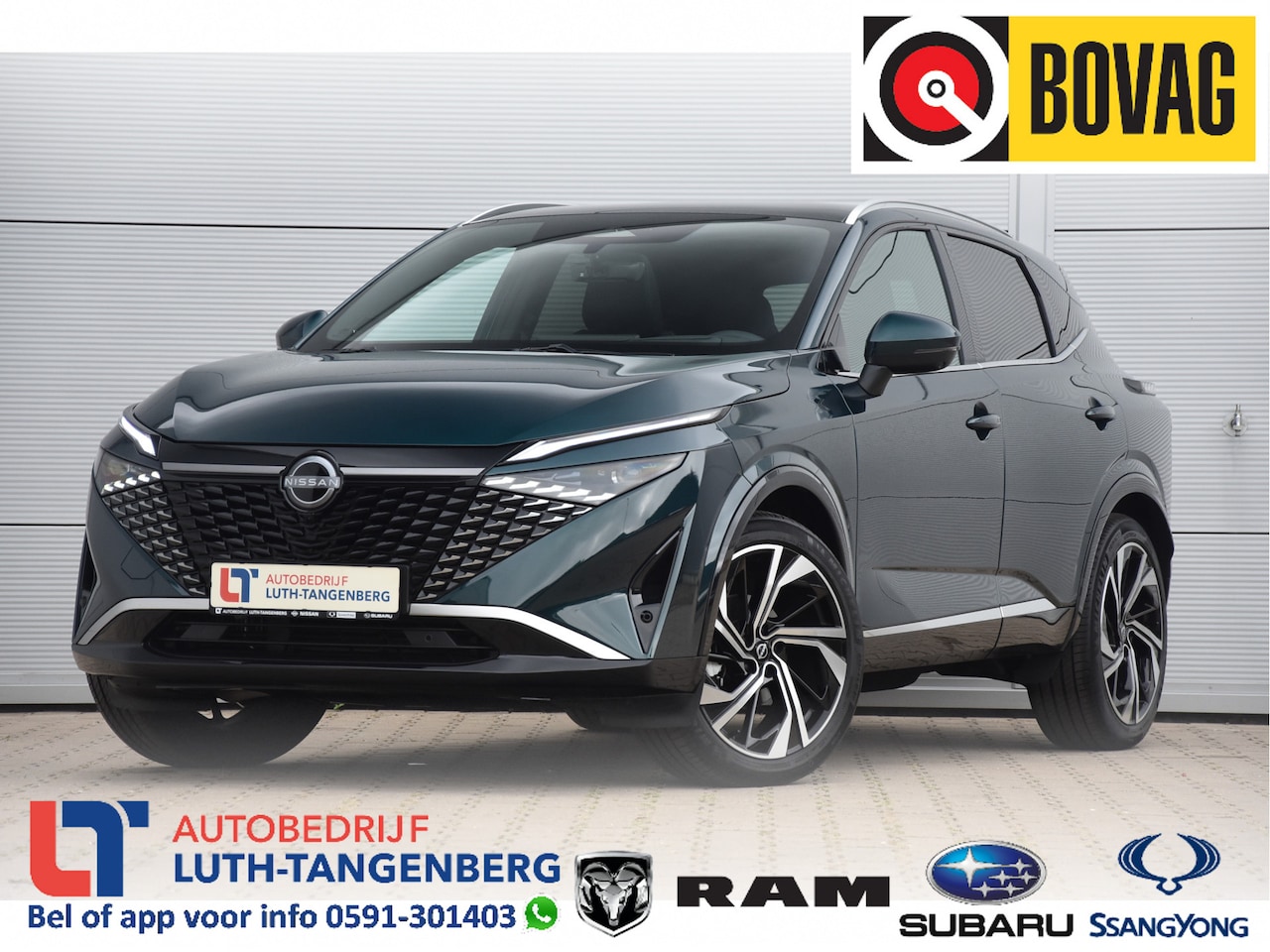 Nissan Qashqai - 1.3 MHEV Xtronic Tekna Plus | Ocean Deep | - AutoWereld.nl