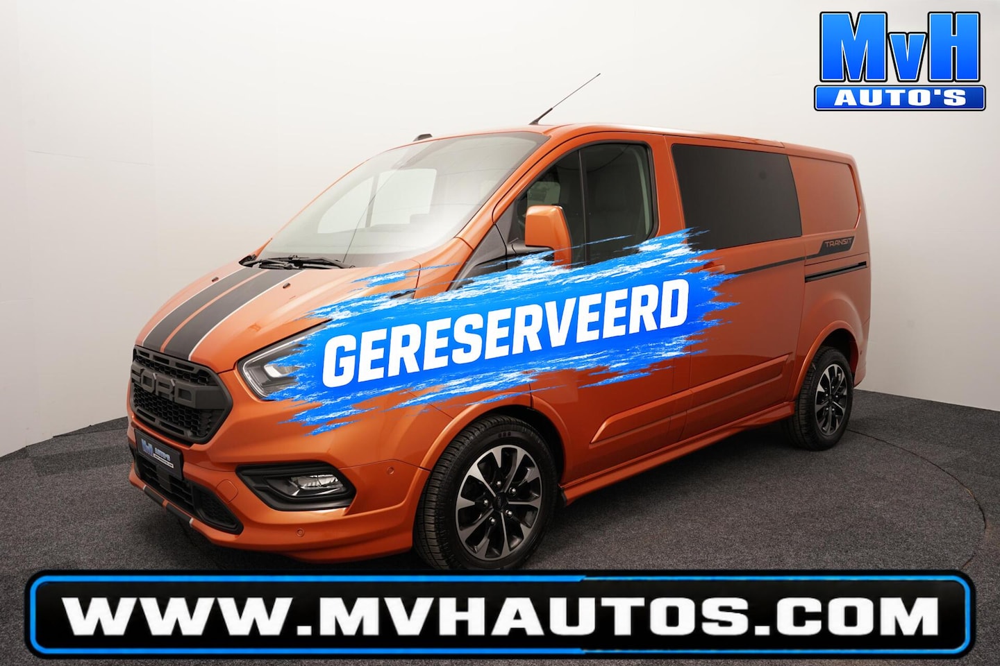 Ford Transit Custom - 320 2.0 TDCI L1H1 Sport DC|MARGE|CAMERA - AutoWereld.nl