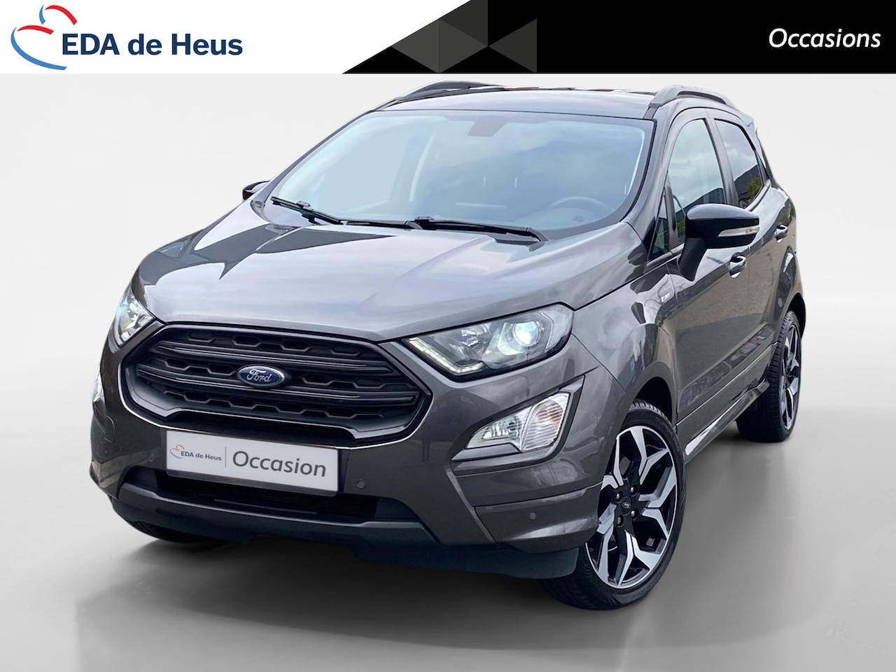 Ford EcoSport - 1.0 EcoBoost ST-Line NL Auto | Trekhaak | Navi | Cruise | Park.sens. | etc. - AutoWereld.nl
