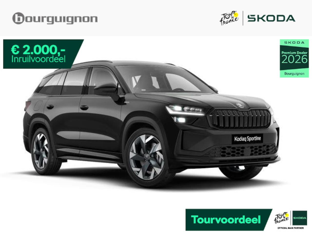 Skoda Kodiaq - Sportline Business 1.5 TSI PHEV 204 PK | Trekhaak | Canton audio | Adaptive cruise control - AutoWereld.nl