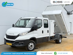 Iveco Daily - 35C16 3.0 Dubbele Cabine Kipper Dubbellucht 3, 5t Trekhaak 6 Stoelen Airco Cruise Control
